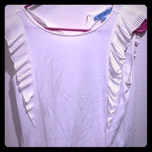 Beautiful simple white blouse